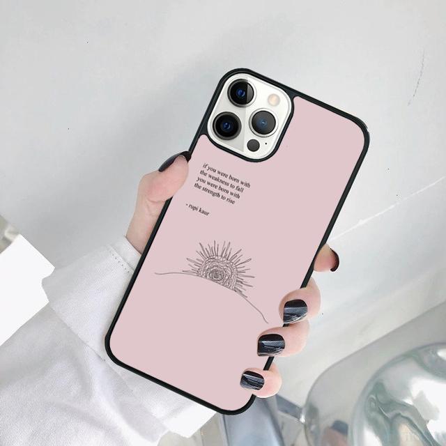 Minimal Aesthetics Flowers Phone Case Cover For For iPhone 17 Air 15 Pro MAX 16 Plus 14 12 11 13 Coque