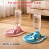 Splash-proof Pet Water Dispenser 2-in-1 Design Automatic Cat Feeder Pet Water Bowl  For Pets