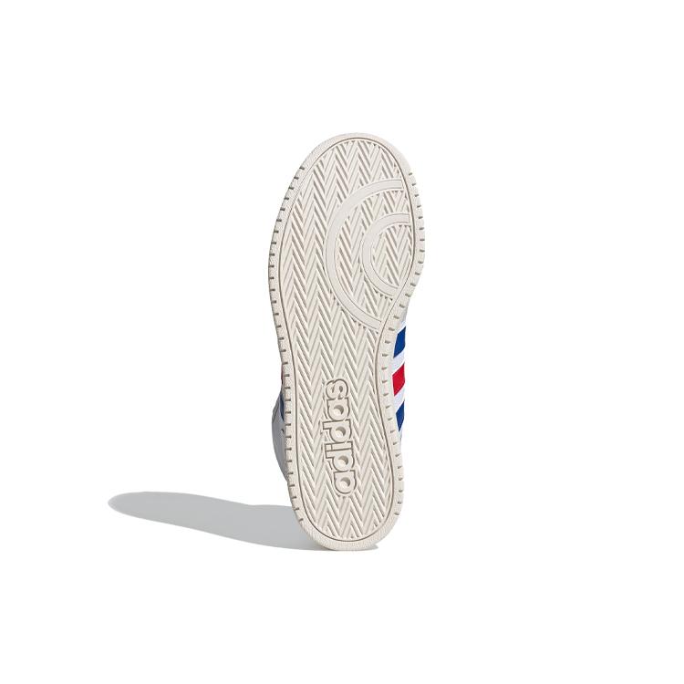 Adidas Hoops 2.0 Mid 'White Royal Scarlet' FW8252