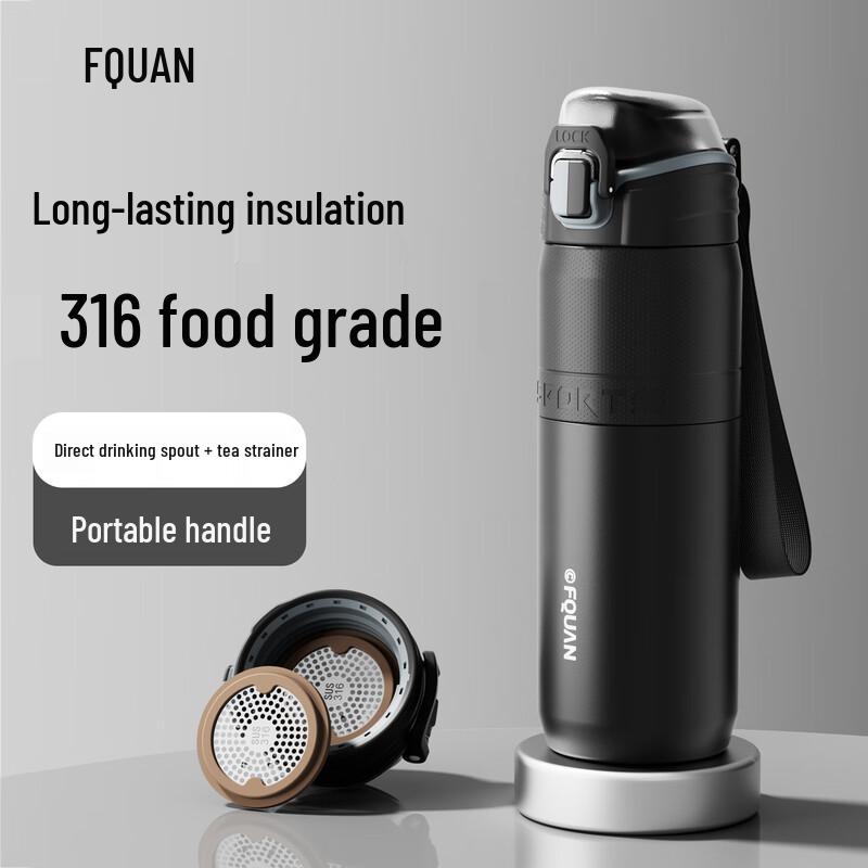 Fuquan 316 Stainless Steel Insulated Water Bottle 660ml