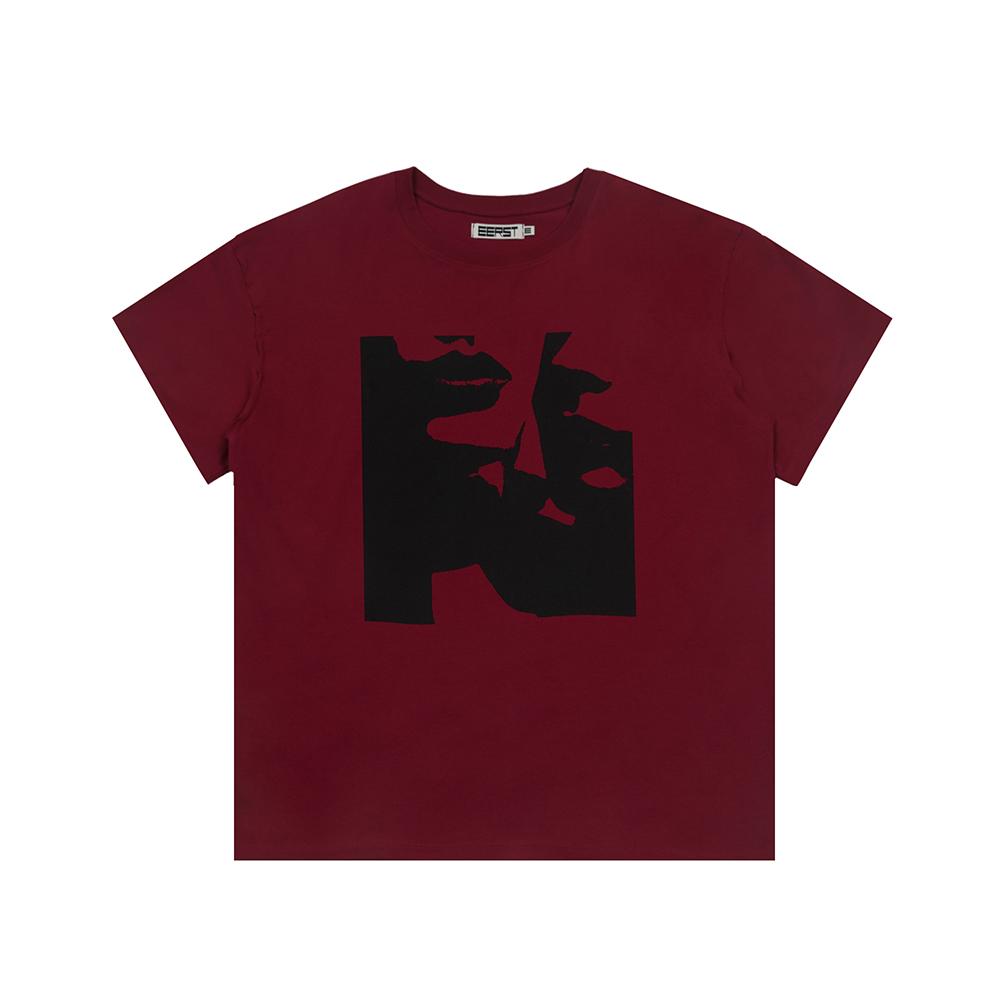 I Earth Lips Tee [Red] Red/S