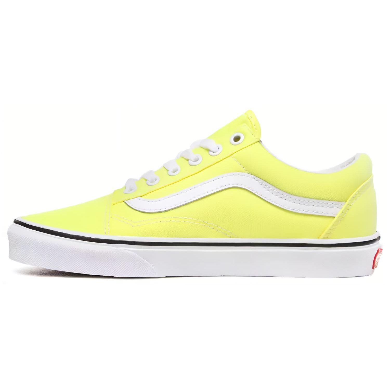 Old Skool Vans `Neon Lemon Tonic`