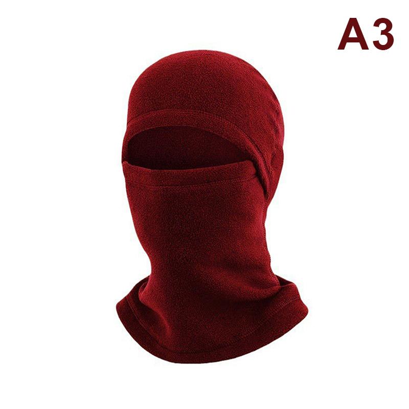 Winter Fleece Sturmhaube Vollgesichtsmaske Thermischer Ski Snowboard Schal Helm Mütze Sport Radfahren Wandern Laufen Nackenwärmer Herren Damen
