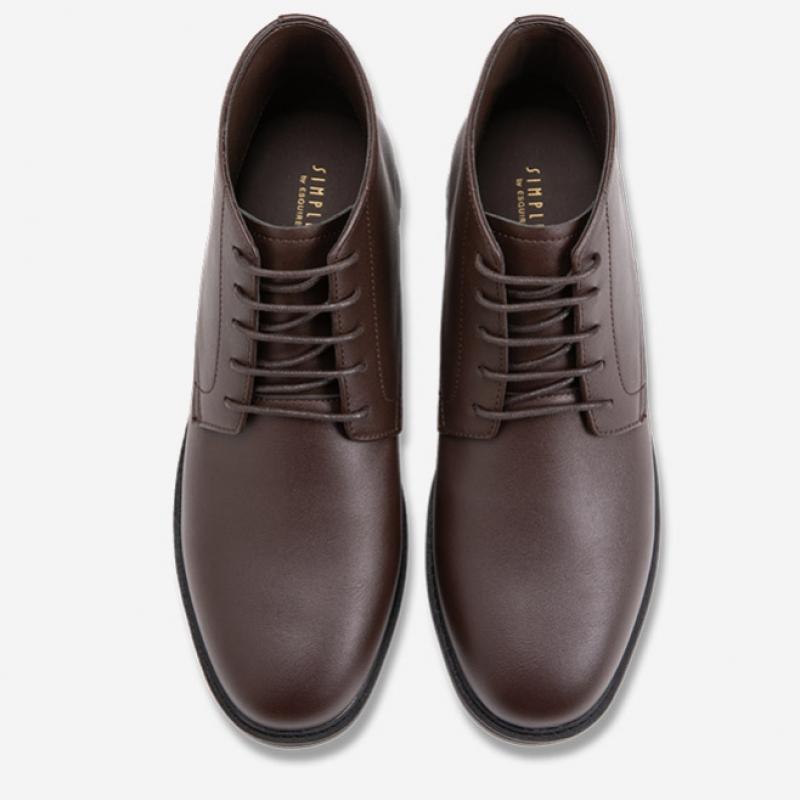 Simplet By Esquire Esquire Simple Mens Luke Chucker Boots Brown