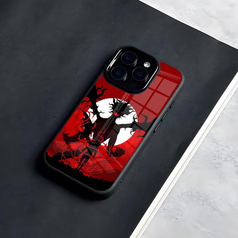 

Чохол для телефону Asta Cartoon Black Clover Для IPhone 17 Pro Max 16 15 14 13 11 Pro Max Plus Скляний чохол для телефону iPhone 14 Plus