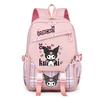 Cool Lomi Kuromi Backpack Student Schoolbag Anime Cartoon Print Junior High School High School Large Capacity Schoolbag