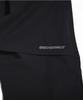 DISCO DONUT Elastic Waist Half-Cut Long Pants_Black