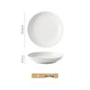 Abay White Jade Hall Underglaze Porcelain Dinnerware