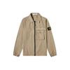 Jackets Men's Khaki Lapel Moderate Straight Fit 7315107WN-V0168