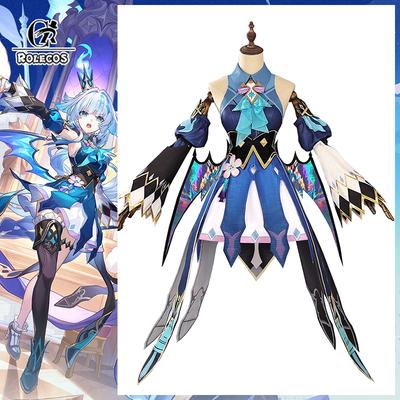 Spil Honkai Star Rail Cerydra Cosplay Kostume Skakmester Monark Cerydra Kvinder Kjole Halloween Karneval Festdragt
