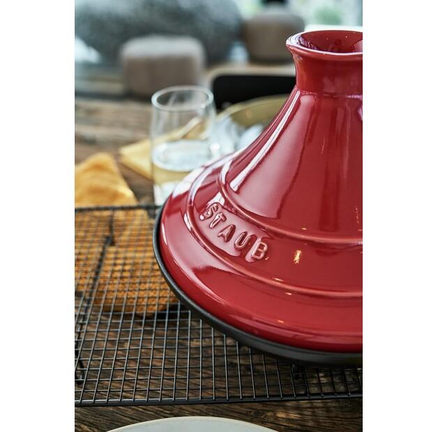 Pot Zwilling Staub Tajine, 28 Cm, Black/red (1302806)