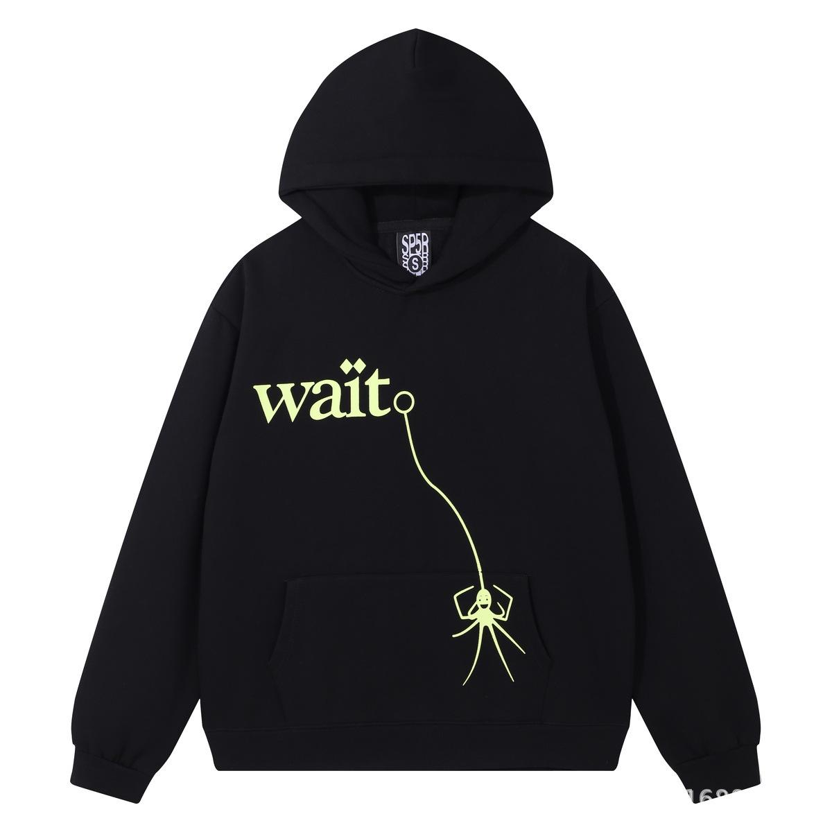 Cross-border supply Sp5der winter hooded sweater