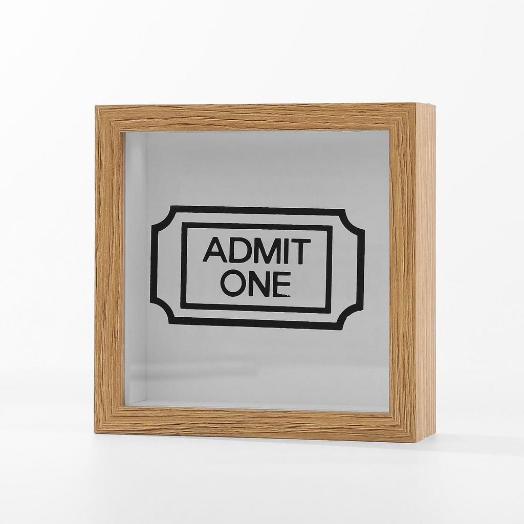 DIY Square Map Pattern Money-Saving Photo Frame Ornament