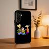 Funny Cartoon E-Ed E-Edd n Eddy  Phone Case For Samsung  A73,A21s,A22,A31,A32,A52,A53,A71,A80,Soft Black Shell