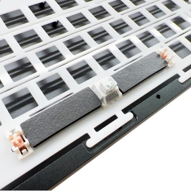 PORON Material Spacebars Dampener Silencers Pad for Mechanical Keyboards To Minimize Noise and Increase Longevitys