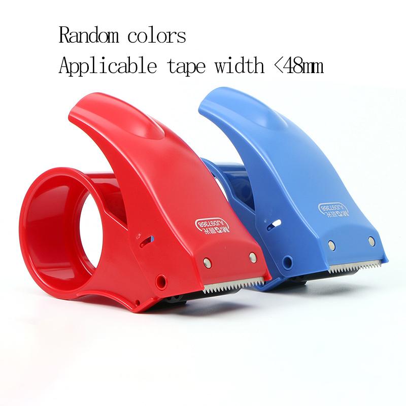 M&G Tape Dispenser Plastic Sealing Packaging Machine 60/48 mm Wide Roll Tape Cutter Tape Holder Manual Packaging Machine