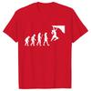 Evolution of Climbing T-shirts for Women Clothes Funny Tops T Shirt Female T-Shirt Gifts for Rock Climbers Short Sleeve Tees