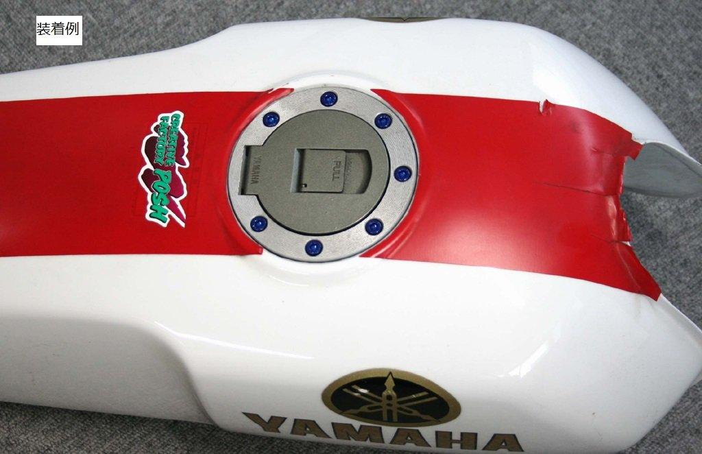 POSH Tank Cap Cover Screw Set Blue Head Stainless Steel ZRX1200 Daeg Etc. 487815