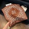 New old money wind chain neck scarf women's commuting versatile soft silk scarf neck protection shawl outer scarf