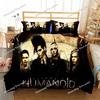Rock Band Tokio Hotel3D Print Bedding Set Duvet Covers Pillowcases One Piece Comforter Bedding Sets Bedclothes Bed