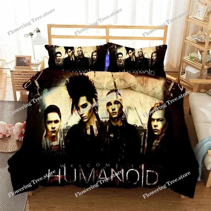Rock Band Tokio Hotel3D Print Bedding Set Duvet Covers Pillowcases One Piece Comforter Bedding Sets Bedclothes Bed