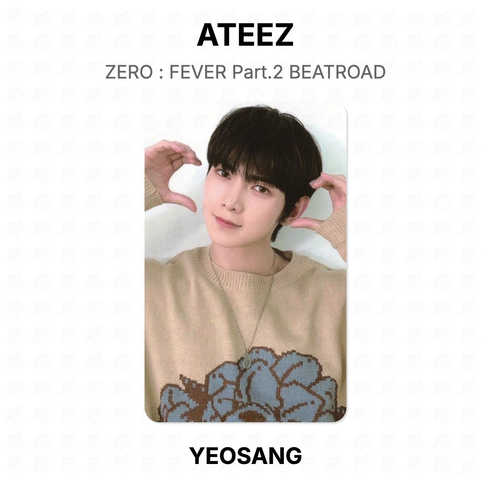 АТИЗ НОЛЬ : FEVER Часть 2 Официальная фотокарточка BEATROAD YEOSANG