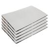 5/1Pcs Noise Insulation Mat For Cars Aluminum Foil Foam 25x18cm Anti Heat Waterproof Sound Deadener Mat For Car Engine Hood Door