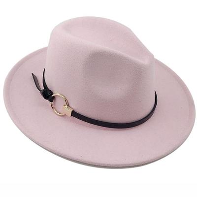 Eenvoudige wollen dames Outback Fedora hoed voor de winter herfst ElegantLady Floppy Cloche brede rand Jazz caps maat 56-60CM