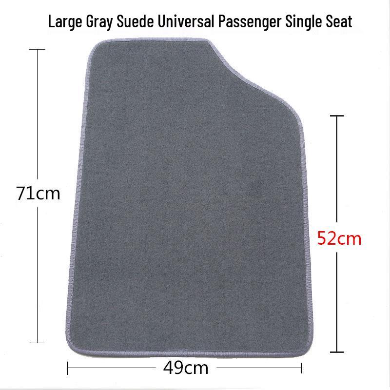 3D Surround Car Floor Mat - Main Driver, Anti-Slip, Suede, Universal Fit