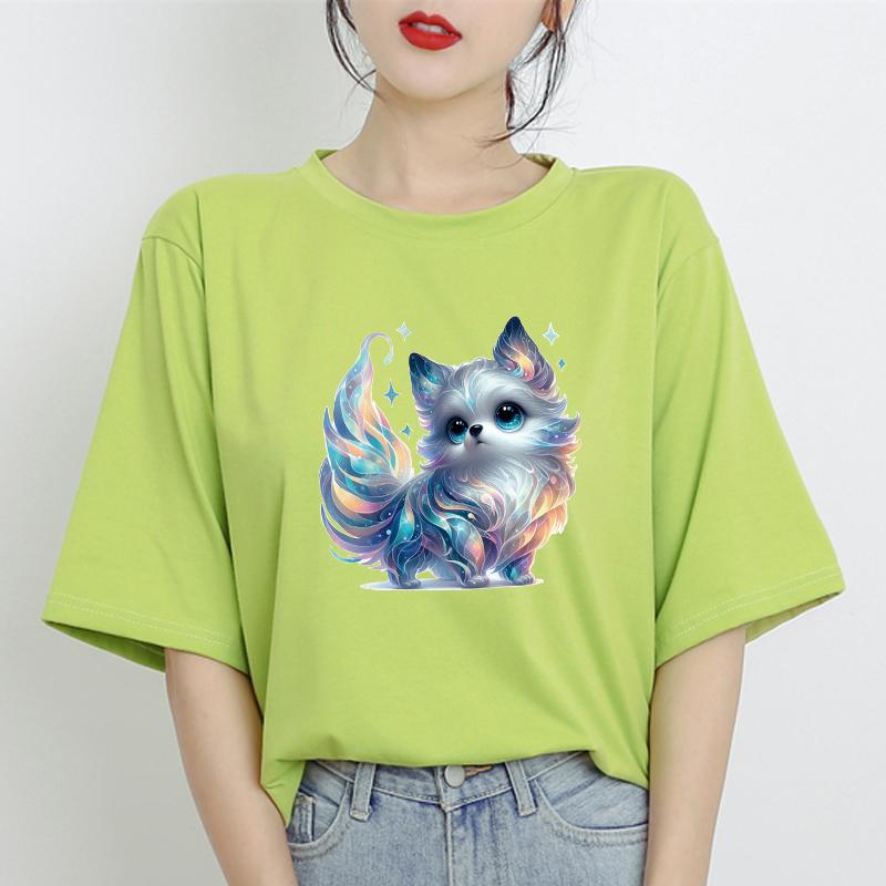 Katzen-Patch-Aufkleber, einfach zu drucken, für Hoodies, Wärmeübertragung, Kleidung, Aufkleber, DIY, Parches, Kleidung, T-Shirt, Thermo-Aufkleber, Mode-Accessoire