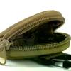 Sports And Outdoor Tactical Earphone Case Hanging Bag Key Case Round Mini Coin Purse Simple And Fashionable Storage