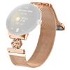 For Google Pixel Watch 3 41mm/Watch 2/Pixel Watch Milanese Band Flower Stainless Steel Magnetic Mesh Watch Strap