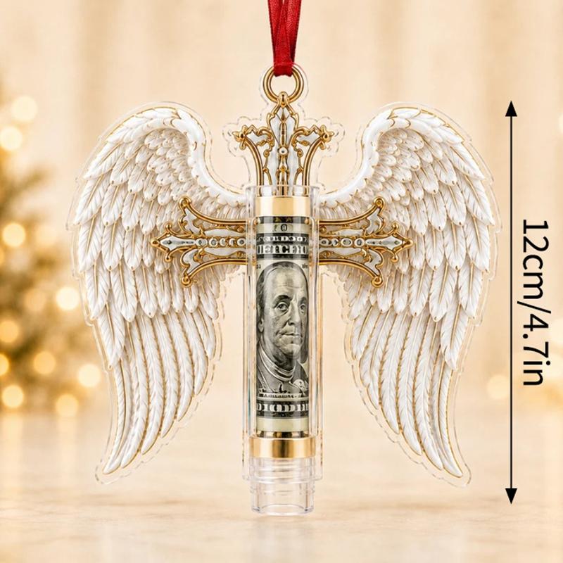 Christmas Cash Boxes Ornament Christmas Tree Money Holder Hanging Pendants Christmas New Year Money Gift Boxes Decorations