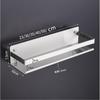 Bathroom Shelf Stainless Steel Square Corner Shelves Towel Rack Shower Shampoo Holder Kitchen Condiment Storage Rack