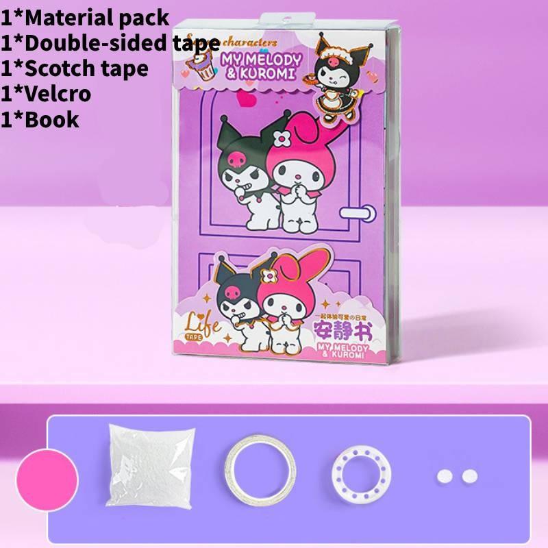 Creative Diy Paper Quiet Book For Kids With Kuromi And Melody Design Perfect For Imaginative Play