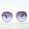 Retro Oval Metal Sunglasses For Women Luxury Fashion Brand Female Sun Glasses Unisex Stylish Shades Uv400 Designer Sunglasses