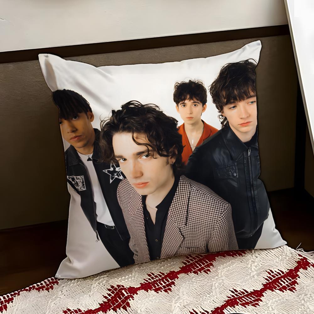 IInhaler Band Cushion Cover Reversible Soft Durable Pillow Cover Home Car MultiScene Use for Daily Comfort