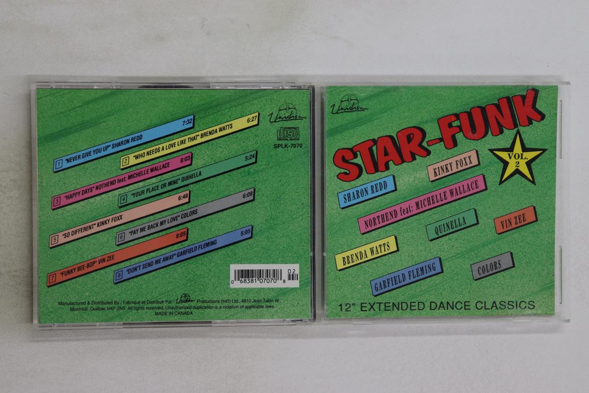 

CD VARIOUS - Star-funk Vol. 2 SPLK707 UNIDISC 1992 Canada Soul/Funk Used
