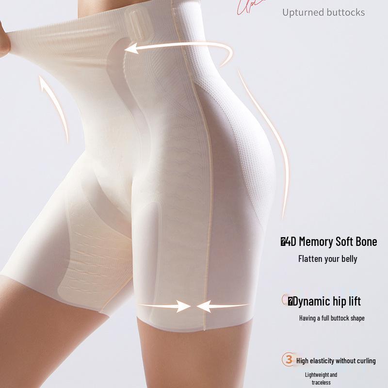 Ultra-Thin Ice Silk Tummy Control Seamless High Waist Breathable Leggings 