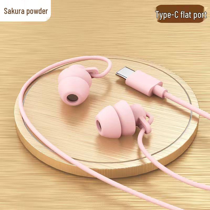 Wired In-Ear Sleep Headphones: Noise-Canceling, Soundproof, Comfortable for Side Sleepers and Learning