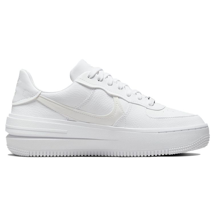 Nike Air Force 1 PLT.AF.ORM Triple Beyaz Bayan Spor Ayakkabı Zirve Beyaz DJ9946-100