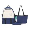 Three-Piece Backpack Set Large Capacity Student Schoolbag Junior Senior High School Backpack for Gilrs
