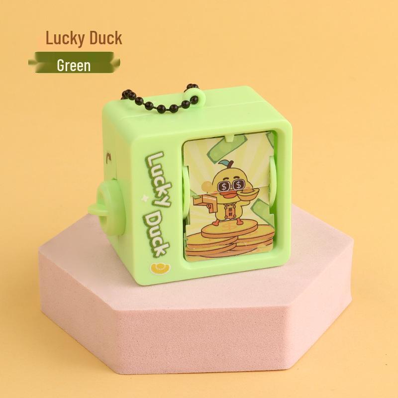 Capybara Flipbook Keychain: Novelty Decompression Toy Pendant