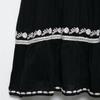 2025 Spring/Summer Women's Loose Color Block Embroidered Sleeveless Dress