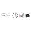 Agrafeuse de bureau - BOSTITCH - B8 - Couleur Bleu - Compatible agrafes stcr211506z - Ote-agrafes inclus