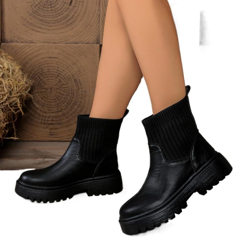 Women'S Rain Boots Fashion Womens Mid Tube Wear Resistant Rubber Shoes Waterproof Non Slip Women Boots Slip On  De Mujer