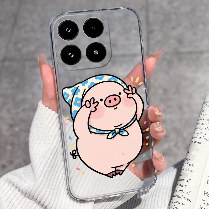 For Xiaomi 17 Mi 11T 11 10T 10 Pro 10S Phone Cover Sleeping Beauty Pattern Black TPU Soft Silicone Shockproof Protective Casing For Xiaomi Bumper Case