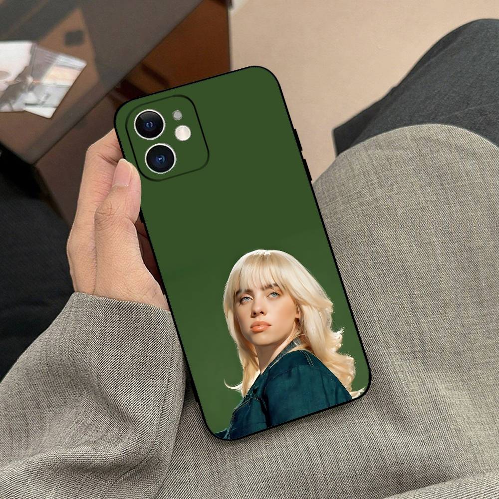 Singer C-BillieS Album Phone Case Black Phone Case For IPhone 17/16/15/13/14 Pro Max/ 11Plus/X/Xr/Xs Max 13mini