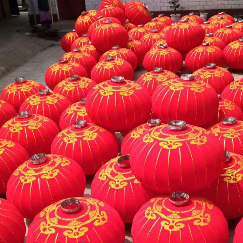 Waterproof Outdoor Festive Red Lantern