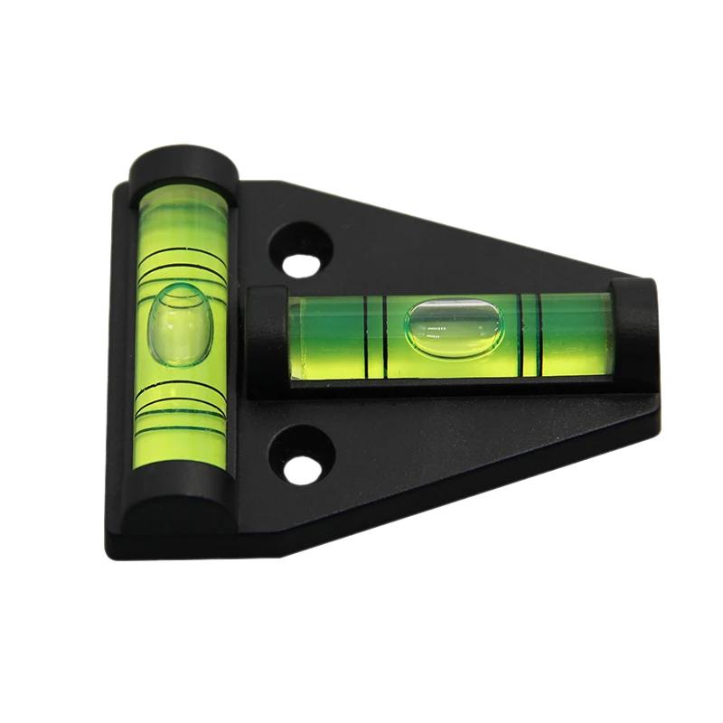 T-shaped Level Mini Plastic Waterproof Levels High-precision Bubble Level Calibrator For RV Furniture Caravan Accessories